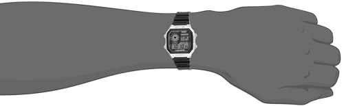 Casio Men's Digital Dial Stainless Steel Band Watch