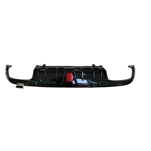 Difusor trasero con luz LED para Benz W205 AMG Sport y Sedán C43 C300