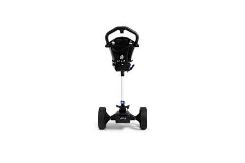 Jovial 3-Wheel Golf Push Cart with Deluxe Scorecard Holder - Black