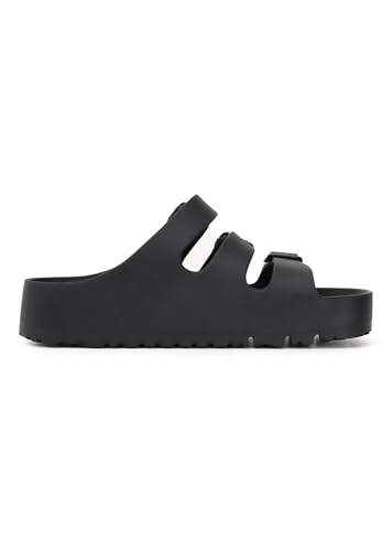 Birkenstock Florida Eva Flex Platform Women's Black Slippers2