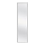 sxlCAY 13x49 Rectangular Full-Length Mirror (White)