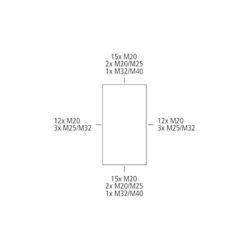 Boîtier vide Spelsberg étanche IP65 pour protéger vos circuits électriques industriels - 3