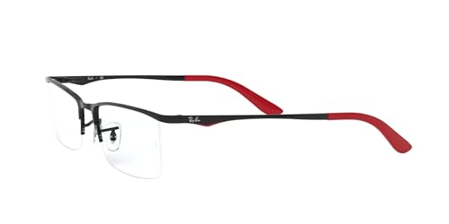 Image of Ray-Ban Men Clear Lens Rectangle Frames - 0RX6323I