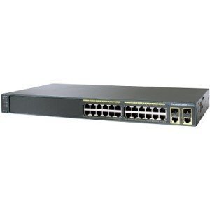 Image of Cisco WS-C2960S-24TS-S - Catalyst 2960S-24TS-S - Switch - Managed - 24 x 10/100/1000 + 2 x SFP - rack-mountable (Refurbished)
