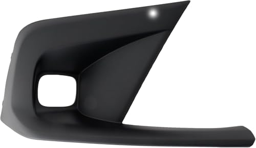Image of DAT AUTO PARTS Front Right Fog Light Cover Fits 2022-2024 Honda Civic | Passenger Side, Hatchback, Except Touring, Black Textured Plastic, Replaces HO1039164