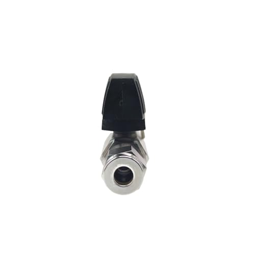 Vanne boisseau sphérique 2 voies acier inoxydable 316 de 6mm - 3