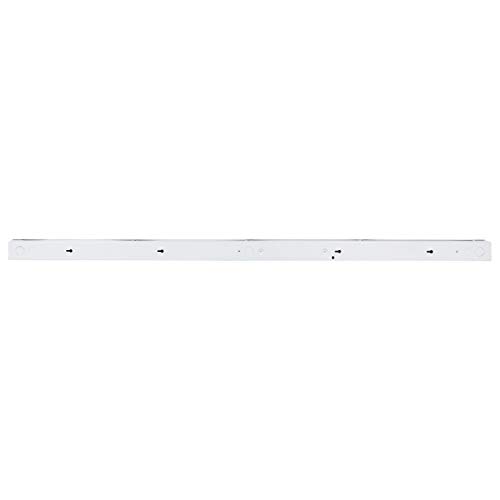 Image of Sylvania 4ft LED Strip Light, 20W Equivalent, CCT 3 Color Select, 3000K /4000K /5000K, Linear Ceiling Luminaire (61453), 48 inch, 1 Pack