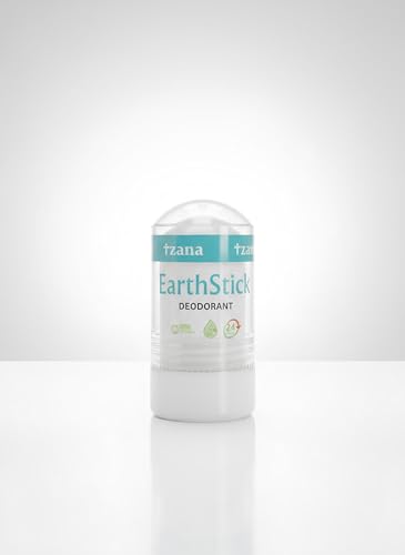Image of EarthStick Natural Alum Crystal Deodorant Stick, 100% Natural, Fragrance Free, 24-48 Hour Odour Protection 100g