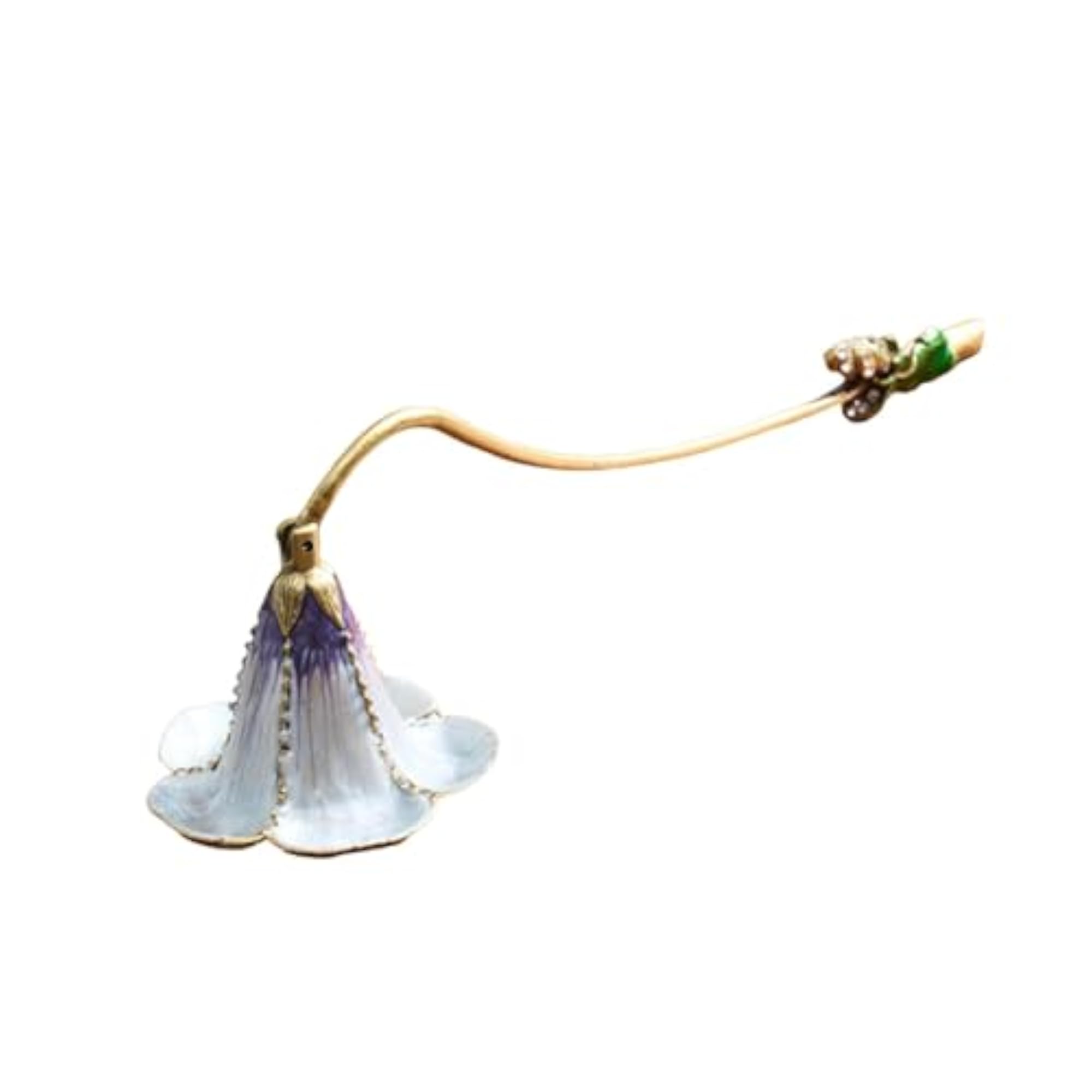 Candle Extinguishing Tool with Enamel Flower Accessories