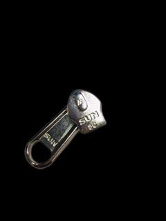 Image of Sun Zipper Slider for Bag [5, 8, 10 Number] Pull Zipper Puller Sewing (Pack of 25) Silver Color (10 in)