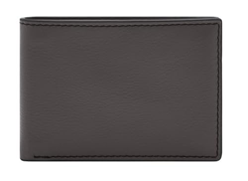 Fossil Steven FPW bifold wallet lead gray fini les poches déformées
