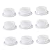 SOLUSTRE 10 Pcs Plastic Bucket Lid Home Screw Cap Cover Coarse Thread Bung Cap Plastic Barrel Cap 2 Inch Bung Cap Burn Plastic Screw Caps Anti Splashes Lid Household White Beer Bottle Cap