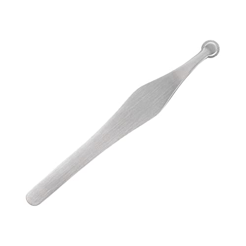 VICASKY Nasal Hair Cutter Scissors Nose Hair Trimmer Tweezer Round Head for Clean Shave