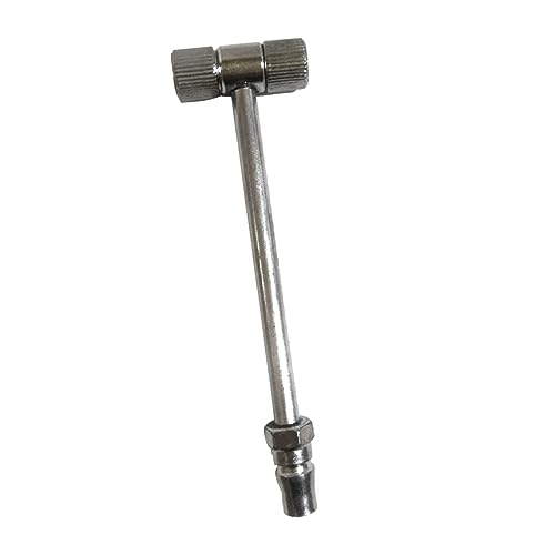 OSOLADY 2pcs t Shaped Tire Inflation for Car Dually Air Metal Air Compressor Tire Inflator