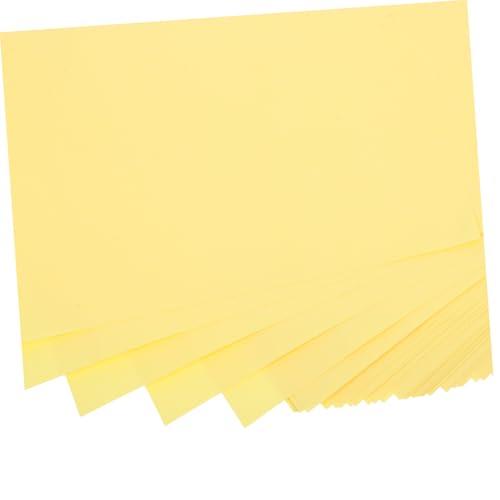Papier jaune clair Angoily 200 feuilles A4 pour impression