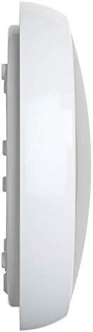 LightHub 14W LED Flush Wall Ceiling Round Bulkhead Light - White 4000K (3hr Emergency)