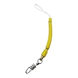 rockible Fishing Shock Cord Flexible Length 28cm Professional for Daily Replacement Use, Yellow Quick Installation Latex Tube, Style C