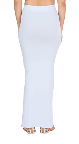 Image of Studio Shringaar Women's Pure Cotton Stretchable Saree Shapewear Petticoat