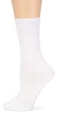 baumwollsocken herren weiss Baumwolle Hudson RELAX COTTON Damen Socken, Baumwollsocken Damen ohne Gummibund, Frauen Socken mit verstärkter Sohle (hautfreundlich, viele Farben) Menge: 1 Paar, Weiß (White 0008), Gr. 39-42