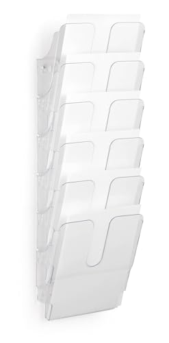 Durable Flexiplus Duo (A4 portrait) transparent, 6 compartiments avec 2 kits de fixation,...