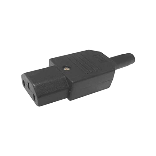 MX IEC C13 AutoLock Power Connectors – 10A, 250V | Female Computer Power Cord Socket | Locking Plug for PCs, Servers, Monitors, UPS Devices – Pack of 4
