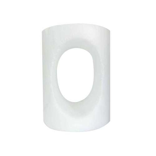 Designer Styrofoam Wedding Dummy with Centre Hole to Put Couple Statue/Photo and to add Layers to Your Cake for Your Huge Birthday Cakes/Wedding Cakes/Anniversary Cakes (Size- 8X 6 inch)