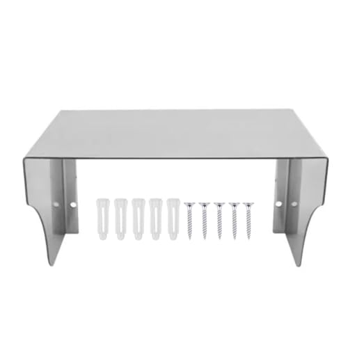 Protector De Timbre - Carcasa de Acero Inoxidable - Protector De Teclado Exterior | Para Teclado Lector De Tarjetas Enchufe Eléctrico Y Pads De Carga Para Uso Exterior Y En