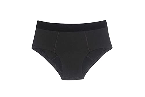 Thinx Super Cotton Period Underwear Black
