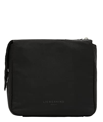 LIEBESKIND Berlin Damen Switch Bag Zip Pouch Accessories S, Schwarz, S EU