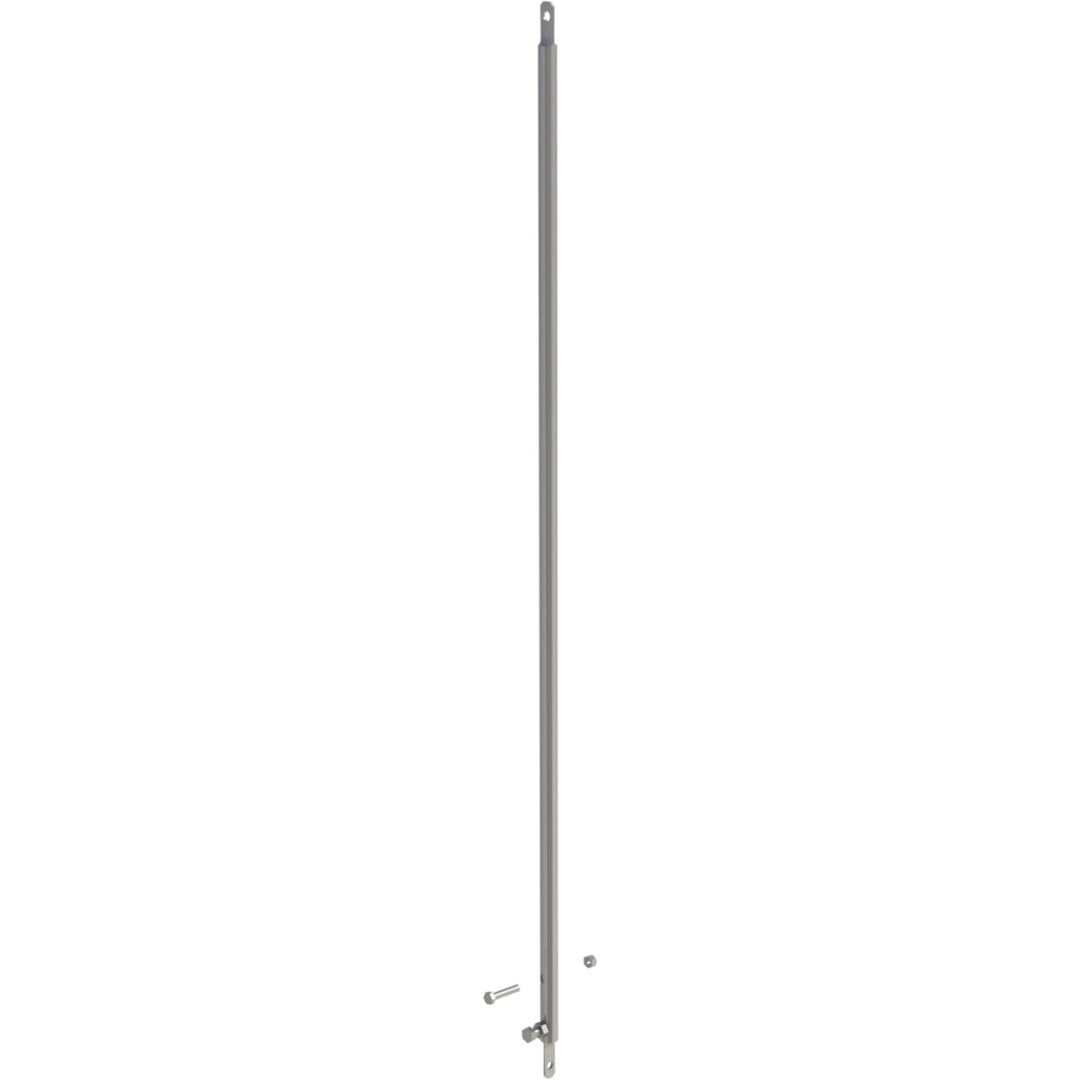 Jeremias DW-ECO 2.0 Abspannrohre verstellbar bis 2m Set 2 Stangen Ø17,1x1,5mm Ø20x1mm für Windlastzone 1 2 bis Ø200mm Edelstahl Schornstein Abgassystem