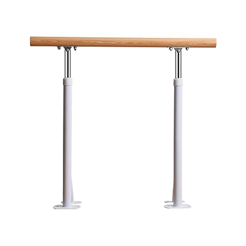 Barra De Ballet,Palo De Baile Ajustable,Barra De Ballet Para Interiores,Barra De Ballet De Pie,De Madera Maciza,Ajustable,Independiente,Para Estudio En Casa,Palo De Ballet Vertical Antideslizante Para