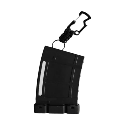 Zxpjkyu ティーホルダー クリップ付き 簡単にアクセスできるアクセサリー ファッショナブルなティーオーガナイザー 収納ポーチ バックパック用 ァーギフト, 黒