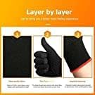 LIMESHOT Universal PUBG Game Full Hand Gaming Gloves, Anti-Sweat Breathable, Touch Finger Nano-Silver Fiber for Bike Riding, Men & Women Gloves