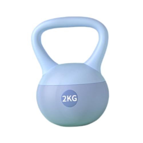 Folpus Pesa rusa suave, equipo deportivo, entrenamiento de fuerza versátil, pesa rusa para Fitness, pesa rusa para levantar caderas, gimnasio en casa, hogar, Azul