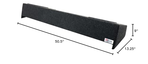 Bbox Dual Sealed 10 Inch Subwoofer Enclosure - Accu-Tuned Sealed Subwoofer Boxes & Enclosures - Subwoofer Box Improves Audio Quality, Sound & Bass - Fits 2009 - up Ford F150 Super Cab