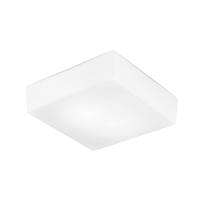Plafonnier verre dépoli Binnie pour supprimer l'éblouissement avec un éclairage LED doux