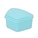 Retainer Case,ANGGREK Trapezoid Retainer Case Travel Portable Denture Mouth Guard Storage Box for Home Office(Blue)