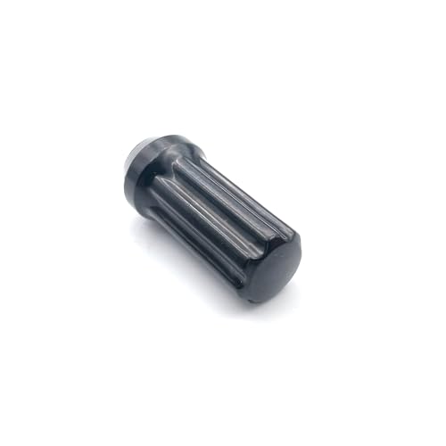 Image of 32PCS Black M14x1.5 Wheel Lug Nut,Conical /Cone Bulge Seat, Closed End Long Extended XL Spline with 1 Socket Key Fits 8 Lug Aftermarket Wheels