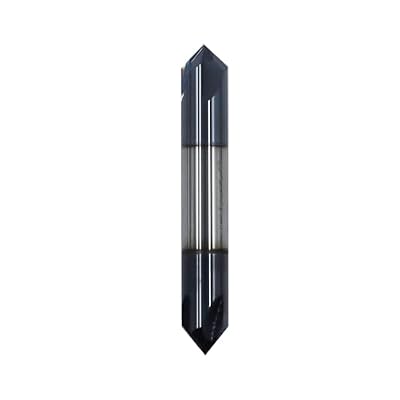 3/8in Solid Carbide End Mill,Chamfer Mill-Double End,4 Flute, 90 Chamfer Angle,AlTiN Coated Bits Tool for Medium Hardness Steel, Brass, Iron