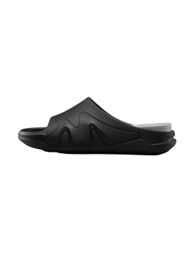 Image of The Souled Store Slides 2.0: Men and Boys Slip On Sliders Streetwear High Density EVA Cushioned EVA Sole Durable Outsole Slip On Construction Lightweight and Arch Support