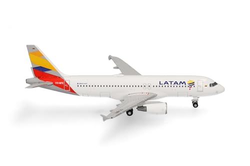 Avion LATAM Airlines Airbus A320 Herpa miniature en métal 1:500 de collection