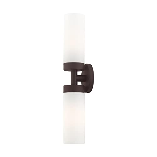 Image of Livex Lighting 15072-07 Aero Wall Sconce, Bronze