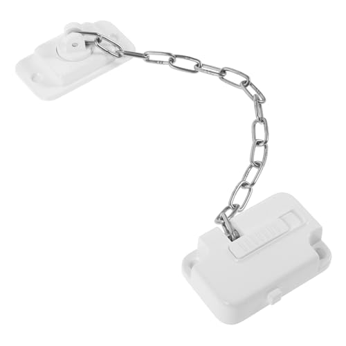 Kisangel ステンレス製耐久 チェーンロック 窓用防犯チェーンガード 高齢者転落防止 窓 引き戸対応 防盗設計 室内玄関ドア施錠補助