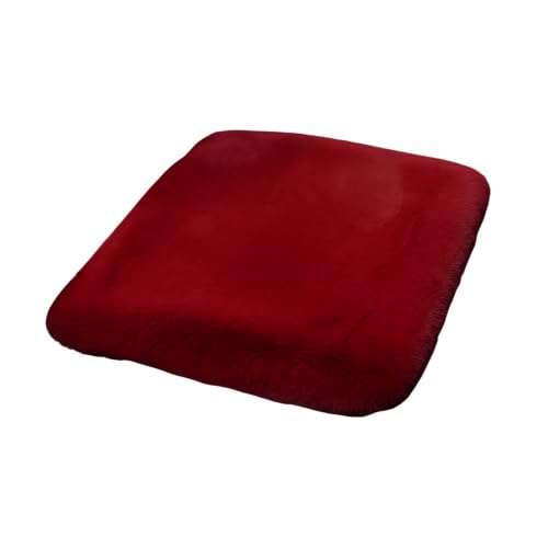 車用 シートカバー 1点セット 車 座布団【うさぎ毛風・防寒対策・滑り止め】 ふわふわ 厚手 吸湿通気 運転席/助手席 対応 冬 カー用品 柔らか 肌ざわり 防寒/冷房対策 脱着簡単 車内用品