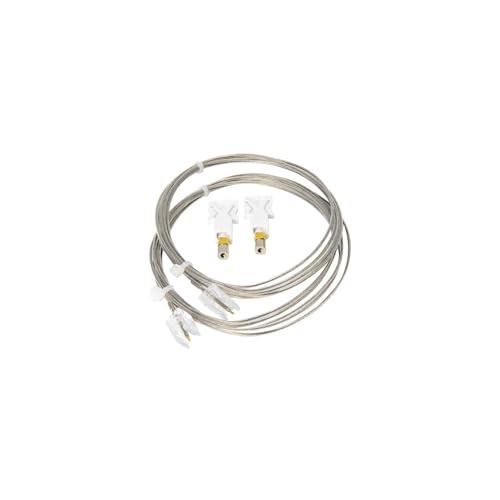 Kit de suspension CrystalWay Luminox 10560 système fixation bloc secours évacuation plafond