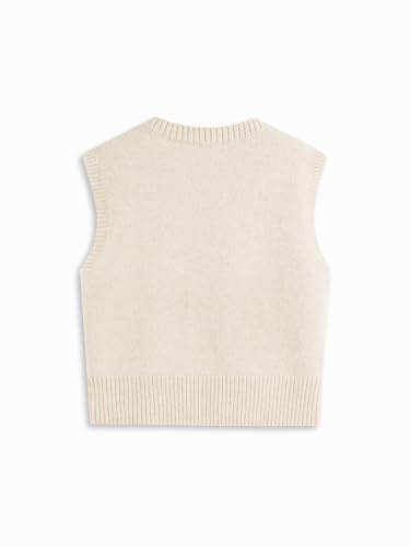 Image of CIDER Women's Sweater Vest Knit Sleeveless Pear Cute Graphic Tank Top