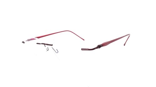 Image of N Specs An Optical Mall Reading Glasses For Men Women Unisex Stylish Framless Frame With Anti Reflected Unbreakable Fiber Glasses