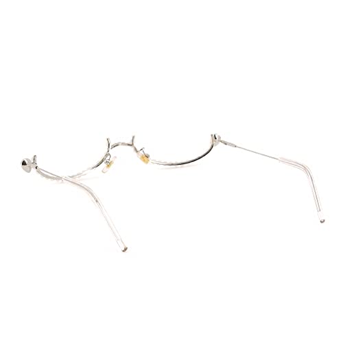 Naimo Half Frame Sparkling Crystal Sunglasses UV Protection Rhinestone Sunglasses Without Lens4