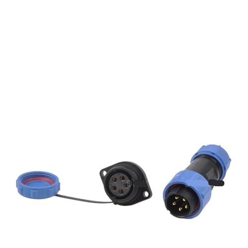SP21 IP68 �t�����W�h���q��R�l�N�^ 2 3 4 5 7 9 12 �s���d���R�[�h�R�l�N�^�d�C�v���O�\�P�b�g(SP21-5F)
