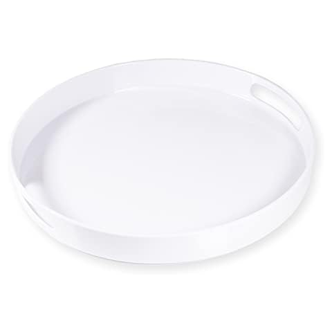 LINDLEMANN Large White Melamine Serving Tray Cover